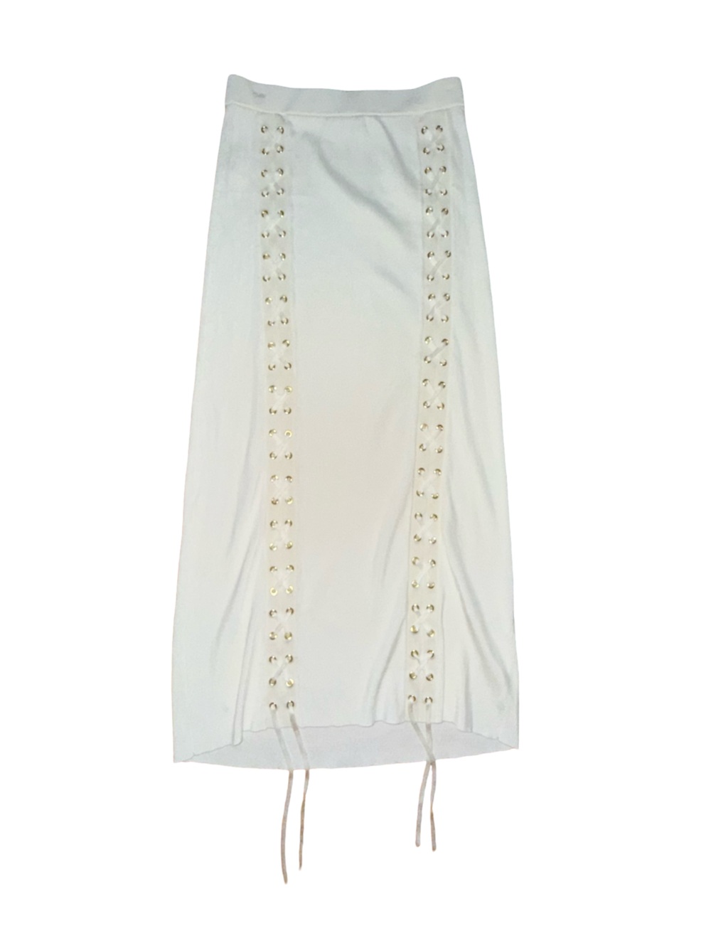 ZIMMERMANN
Lace-up ribbed-knit midi skirt - Picture 6 of 11